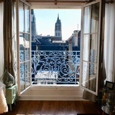 Vue Exceptionnelle En Plein Coeur De Rouen!! 公寓 *